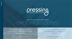 Desktop Screenshot of pressingpiscinas.com