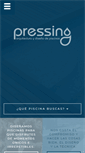 Mobile Screenshot of pressingpiscinas.com